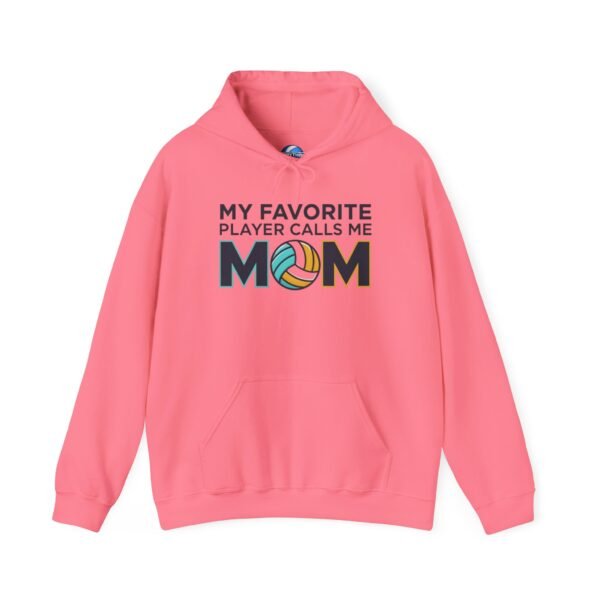 4975757345370162449_2048.jpeg My Favorite Player Calls Me Mom Volleyball Hoodie | Cozy Game Day Hoodie for Moms