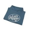 Lets Pepper Volleyball Hoodie | Retro Volleyball Warm Up Hoodie for Indoor Season