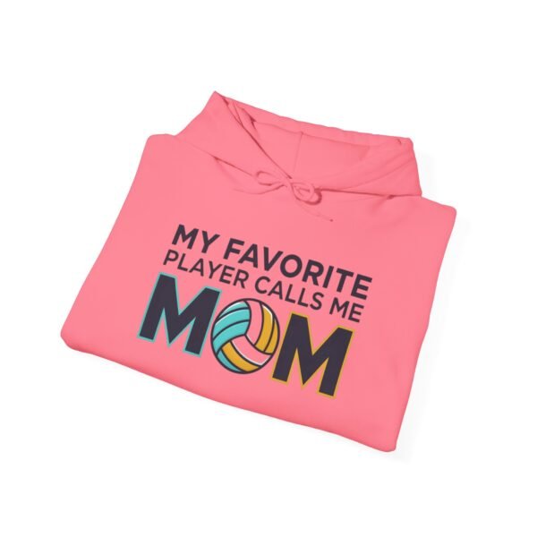 5425669490881846390_2048.jpeg My Favorite Player Calls Me Mom Volleyball Hoodie | Cozy Game Day Hoodie for Moms