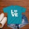 Volleyball Love Logo Tee for Children