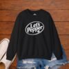 5936829946255194842_2048_custom.jpeg Lets Pepper Volleyball Crewneck Sweatshirt | Retro Volleyball Warm Up Sweatshirt