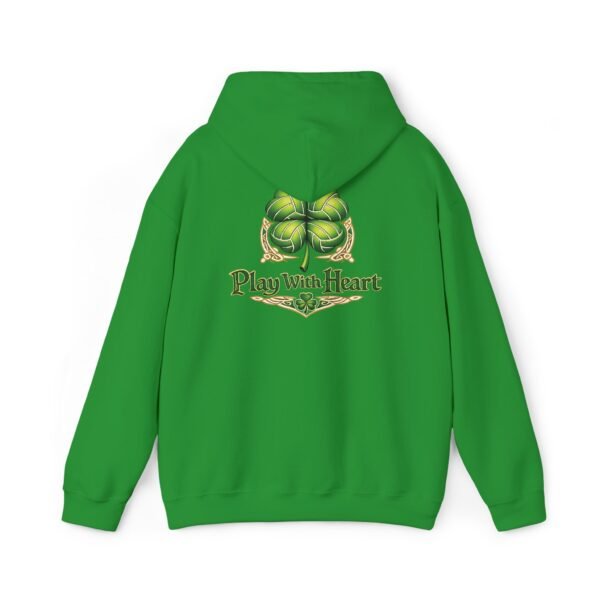 6031376088320776842_2048.jpeg Irish Volleyball Hoodie, Shamrock Volleyball Sweatshirt, Irish Roots Volleyball Heart, St Patricks Day Volleyball Gift