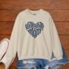 6162132124018177012_2048_custom.jpeg Volleyball Mom Heart Crewneck Sweatshirt | Cozy Game Day Sweatshirt