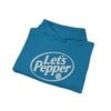 Lets Pepper Volleyball Hoodie | Retro Volleyball Warm Up Hoodie for Indoor Season