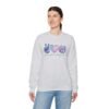 6890765234012542485_2048.jpeg Peace Love Volleyball Crewneck Sweatshirt