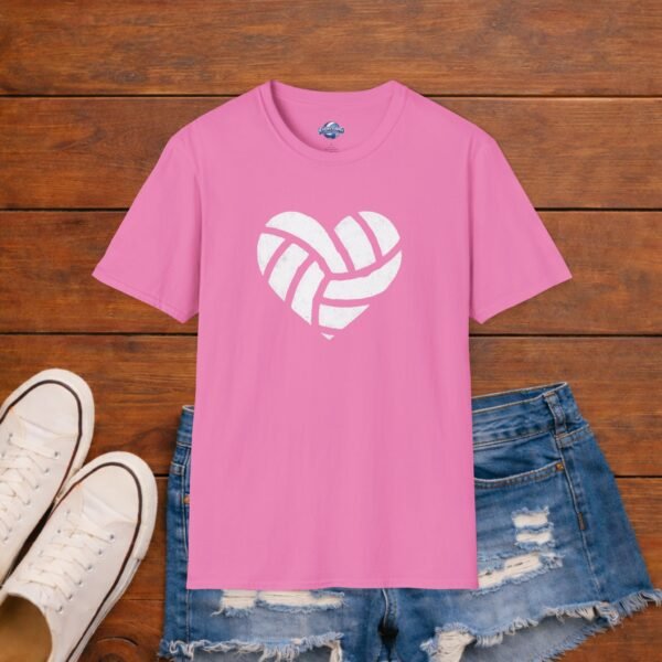 6973570298724099662_2048_custom.jpeg Volleyball Heart T-Shirt — Volleyball Lover Tee