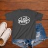 Kids T-Shirt — "Let's Pepper" Retro Logo Tee for Children