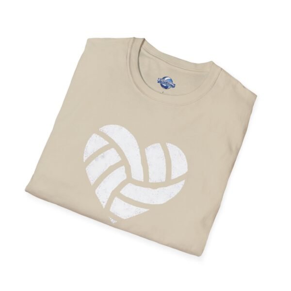 7277497644424725824_2048.jpeg Volleyball Heart T-Shirt — Volleyball Lover Tee