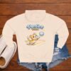 Cute Volleyball Cat Hoodie  Purr-fect Pass Fleece Pullover
