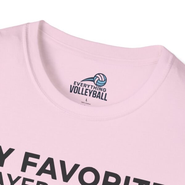 My Favorite Player Calls Me Mom Volleyball Shirt