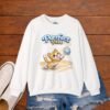 Purrfect Pass Cat Volleyball Crewneck Sweatshirt | Cute Volleyball Cat Sweatshirt