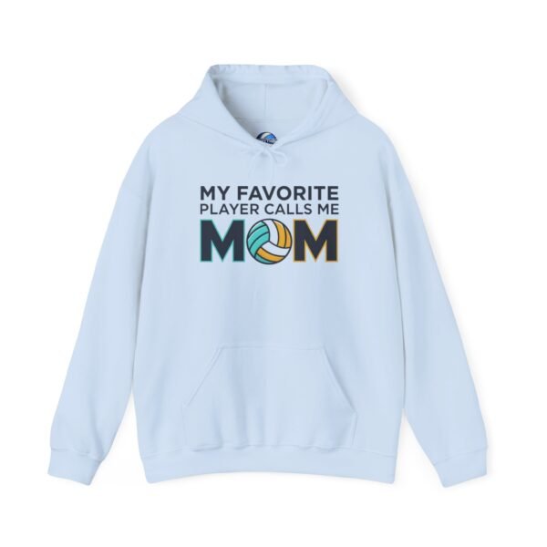 8176872371914642620_2048.jpeg My Favorite Player Calls Me Mom Volleyball Hoodie | Cozy Game Day Hoodie for Moms