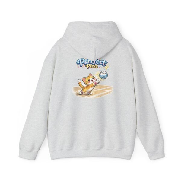 Purrfect Pass Cat Volleyball Hoodie | Cute Cat Volleyball Hoodie for Fans