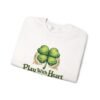 Play with Heart Crewneck Sweatshirt White