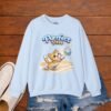 Purrfect Pass Cat Volleyball Crewneck Sweatshirt | Cute Volleyball Cat Sweatshirt