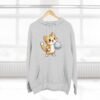Cute Volleyball Cat Hoodie  Purr-fect Pass Fleece Pullover