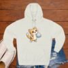 Cute Volleyball Cat Hoodie  Purr-fect Pass Fleece Pullover
