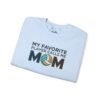 My Favorite Player Calls Me Mom Volleyball Sweatshirt | Cozy Game Day Crewneck
