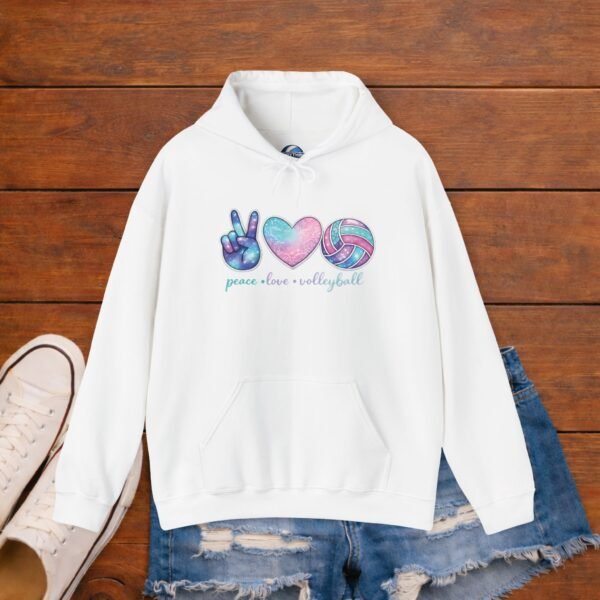9032127813277316167_2048_custom.jpeg Peace Love Volleyball Hoodie