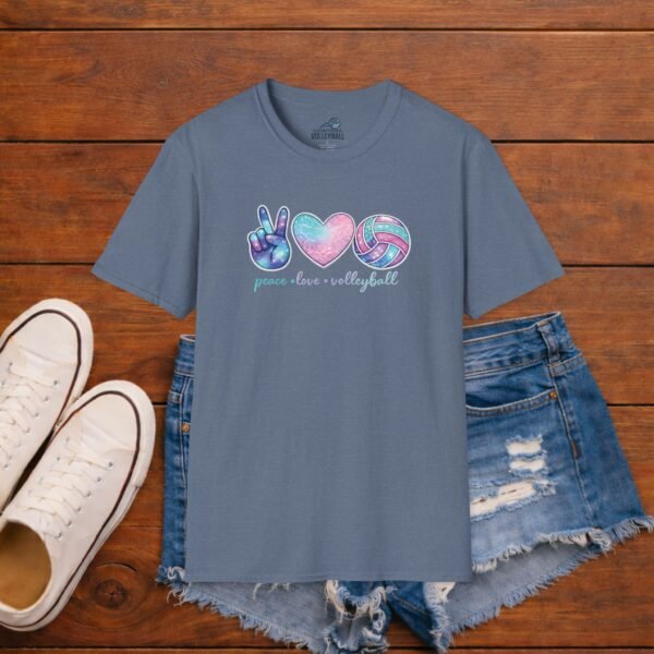 Peace Love Volleyball T shirt