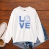 Volleyball Love Crewneck Sweatshirt
