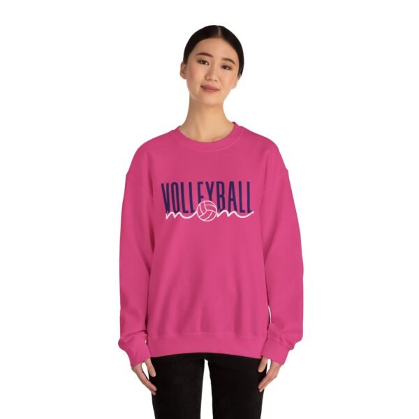 9870273641622025137_2048.jpeg Volleyball mom Crewneck Sweatshirt | Volleyball Mom Game Day Sweatshirt