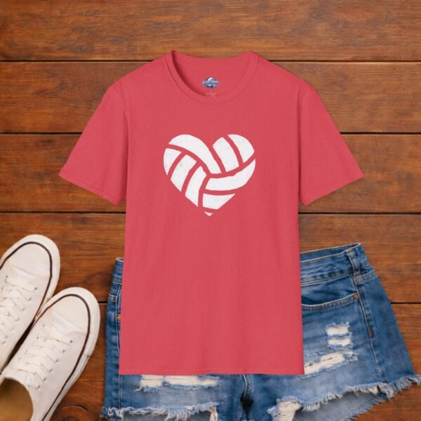 9969058767028856147_2048_custom.jpeg Volleyball Heart T-Shirt — Volleyball Lover Tee