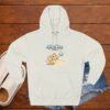Cute Volleyball Cat Hoodie — "Purr-fect Pass" Fleece Pullover