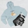Cute Volleyball Cat Hoodie — "Purr-fect Pass" Fleece Pullover