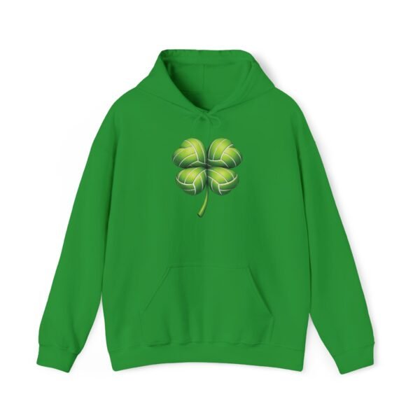 Irish Volleyball Hoodie, Shamrock Volleyball Sweatshirt, Irish Roots Volleyball Heart, St Patricks Day Volleyball Gift Irish Volleyball Hoodie, Shamrock Volleyball Sweatshirt, Irish Roots Volleyball Heart, St Patricks Day Volleyball Gift