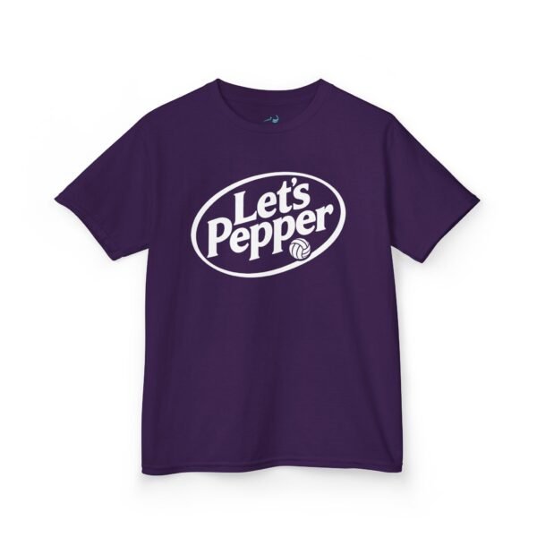 Kids T-Shirt — "Let's Pepper" Retro Logo Tee for Children Kids T-Shirt — "Let's Pepper" Retro Logo Tee for Children