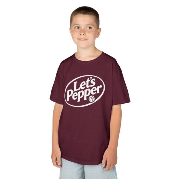 Kids T-Shirt — "Let's Pepper" Retro Logo Tee for Children Kids T-Shirt — "Let's Pepper" Retro Logo Tee for Children