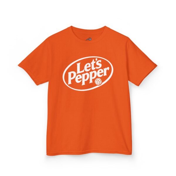 Kids T-Shirt — "Let's Pepper" Retro Logo Tee for Children Kids T-Shirt — "Let's Pepper" Retro Logo Tee for Children