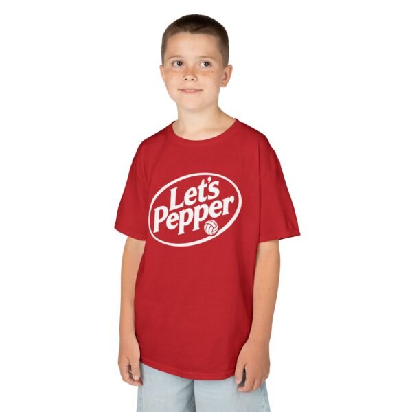 Kids T-Shirt — "Let's Pepper" Retro Logo Tee for Children Kids T-Shirt — "Let's Pepper" Retro Logo Tee for Children