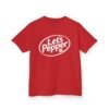Kids T-Shirt — "Let's Pepper" Retro Logo Tee for Children Kids T-Shirt — "Let's Pepper" Retro Logo Tee for Children
