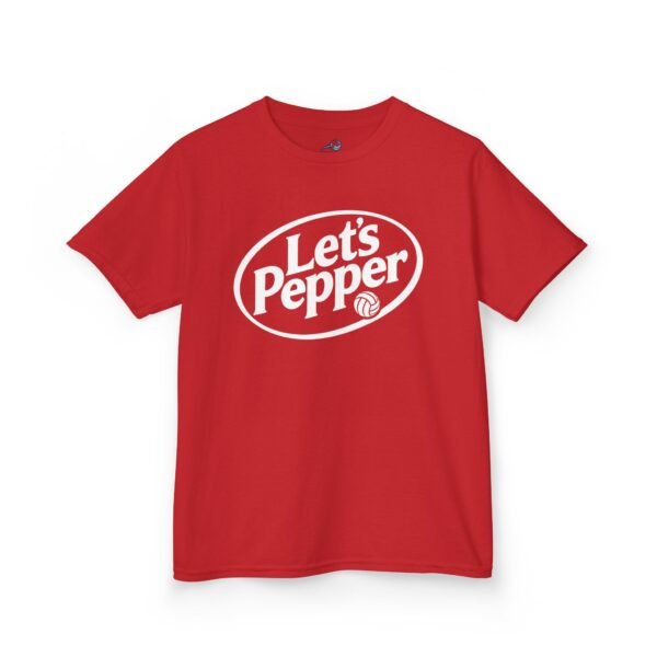 Kids T-Shirt — "Let's Pepper" Retro Logo Tee for Children Kids T-Shirt — "Let's Pepper" Retro Logo Tee for Children