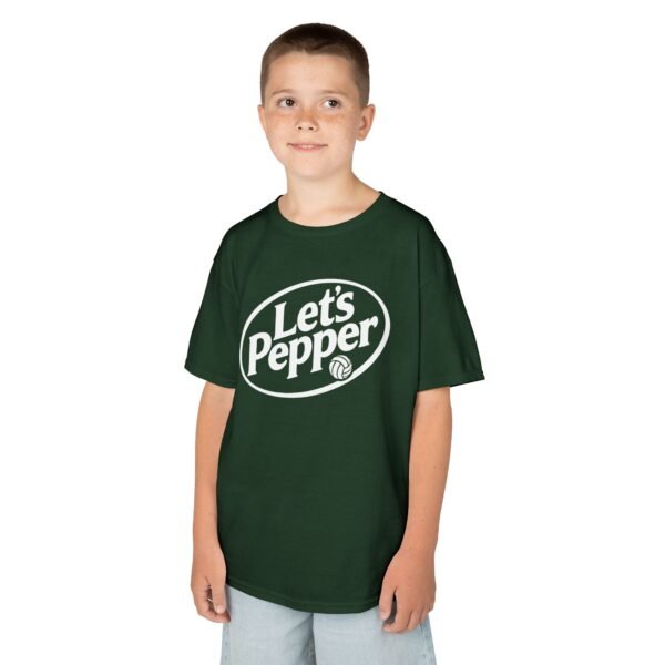 Kids T-Shirt — "Let's Pepper" Retro Logo Tee for Children Kids T-Shirt — "Let's Pepper" Retro Logo Tee for Children
