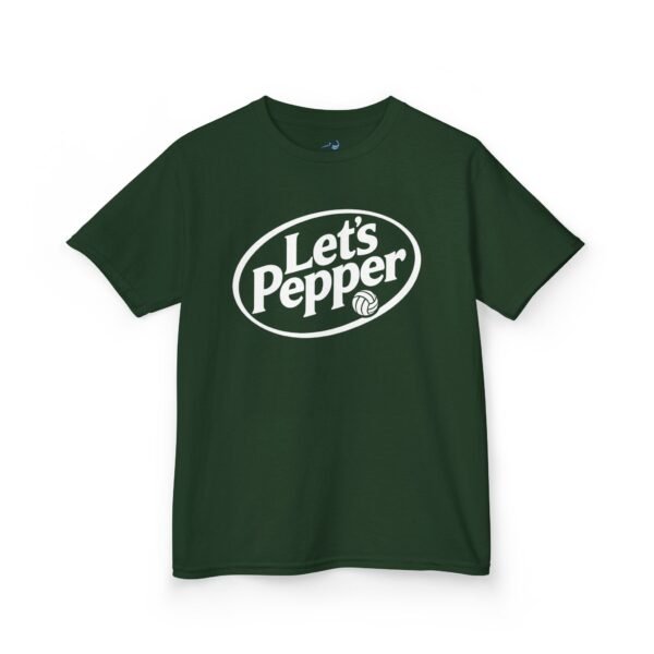 Kids T-Shirt — "Let's Pepper" Retro Logo Tee for Children Kids T-Shirt — "Let's Pepper" Retro Logo Tee for Children