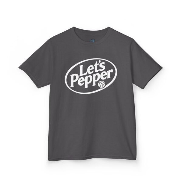 Kids T-Shirt — "Let's Pepper" Retro Logo Tee for Children Kids T-Shirt — "Let's Pepper" Retro Logo Tee for Children