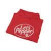 Lets Pepper Volleyball Hoodie | Retro Volleyball Warm Up Hoodie for Indoor Season