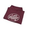 Lets Pepper Volleyball Hoodie | Retro Volleyball Warm Up Hoodie for Indoor Season