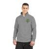Lucky Shamrock Quarter Zip Grey Fleece Pullover Cotton Heritage M2475 St Patricks Day Sweatshirt Irish Clover Zip Up Lucky Shamrock Quarter Zip Grey Fleece Pullover Cotton Heritage M2475 St Patricks Day Sweatshirt Irish Clover Zip Up