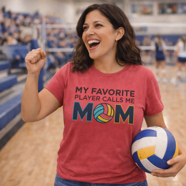 My Favorite Player Calls Me Mom Volleyball Shirt