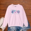 Peace Love Volleyball Crewneck Sweatshirt