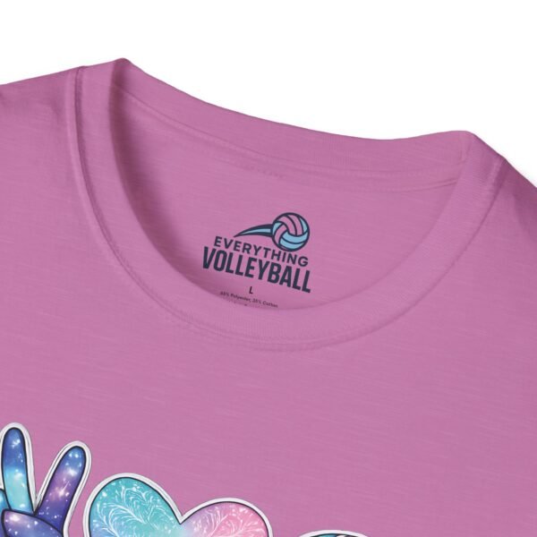 Peace Love Volleyball T shirt