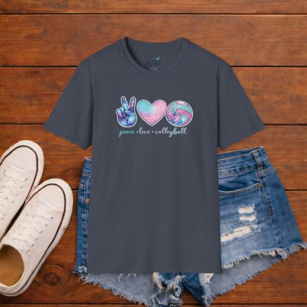 Peace Love Volleyball T shirt