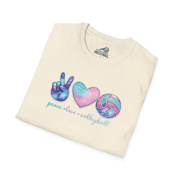 Peace Love Volleyball T shirt