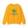 Play with Heart Crewneck Sweatshirt Gold