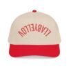 Playful Arched Text VOLLEYBALL  Baseball Cap | Two-Tone Embroidered Curved Logo