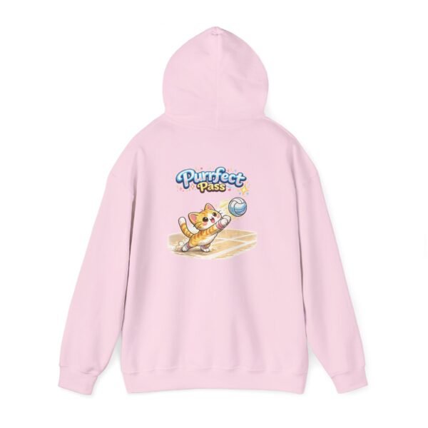 Purrfect Pass Cat Volleyball Hoodie | Cute Cat Volleyball Hoodie for Fans Purrfect Pass Cat Volleyball Hoodie | Cute Cat Volleyball Hoodie for Fans